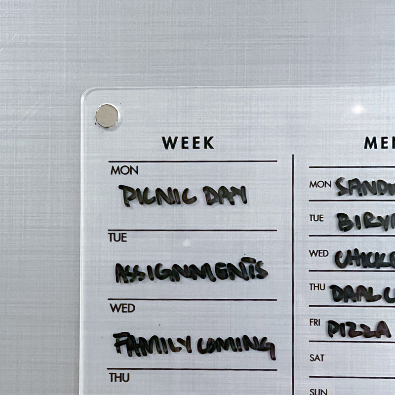 Magnetic Weekly Planner