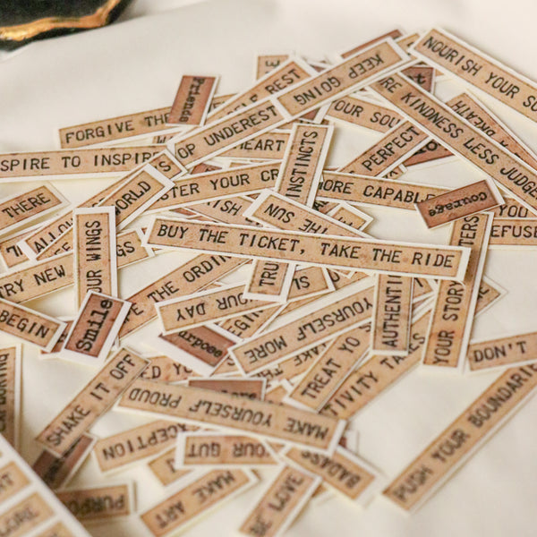 Words and Phrases Stickers