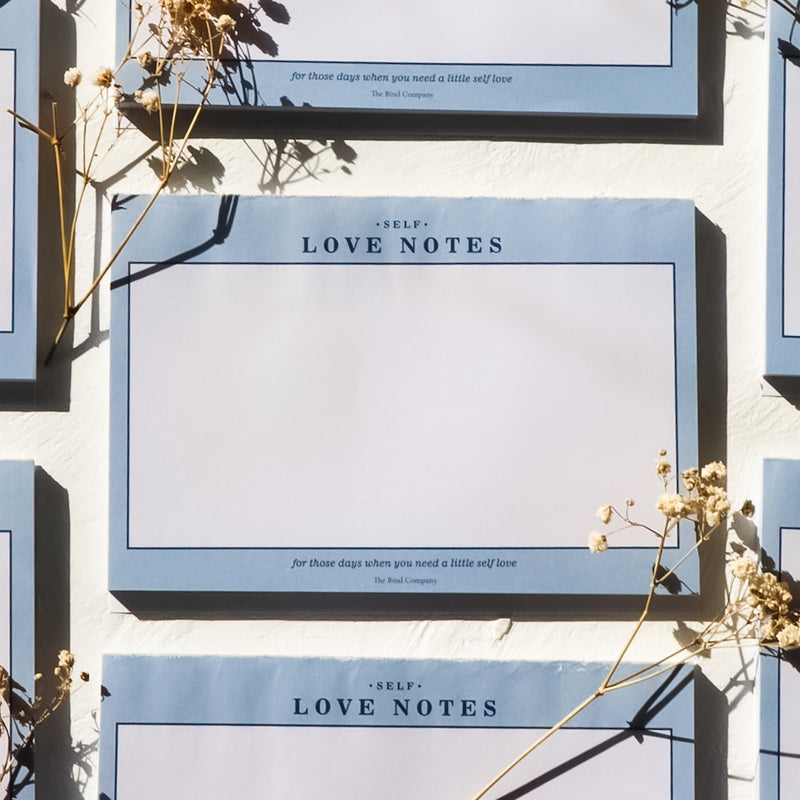 Self Love Notes Notepad